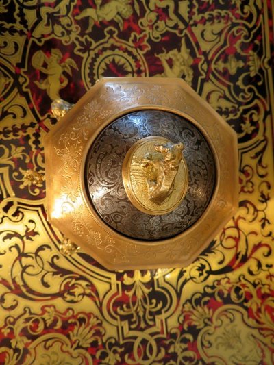 Schmuckkästchen aus Bronze und Boulle-Messing, Napoleon III.