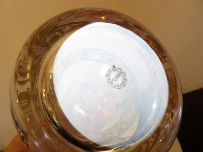 Saint Louis Thistle Gold Crystal Perfume-Style Beauty Set