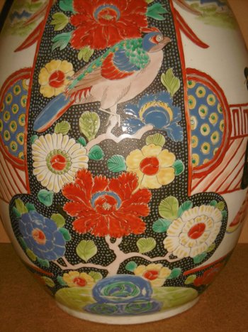 Grande vaso Cina XIX secolo