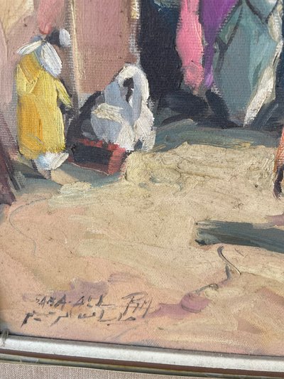 Pair of Orientalist paintings