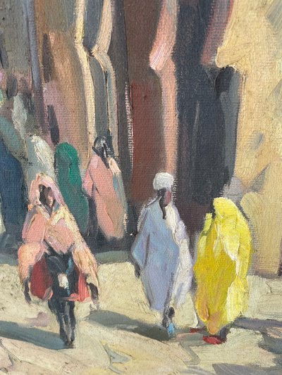 Pair of Orientalist paintings