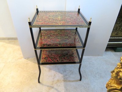 Mensola con intarsio Boulle dell'epoca di Napoleone III
