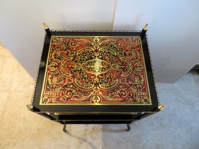 Mensola con intarsio Boulle dell'epoca di Napoleone III