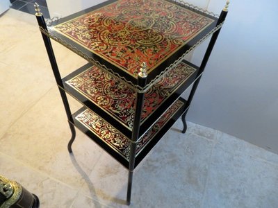Mensola con intarsio Boulle dell'epoca di Napoleone III