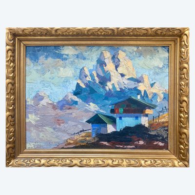 Landscape in the Alps