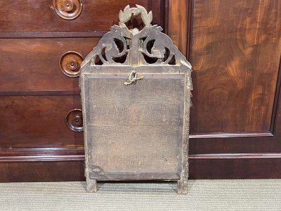 Specchio in legno dorato Luigi XVI del XVIII secolo