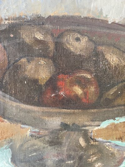 Still life with fruit, Pont Aven school