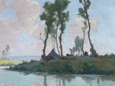 Maison en bord de lac 