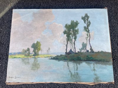 Maison en bord de lac 