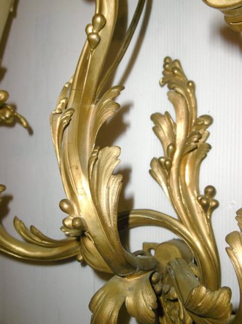 Paire d'Appliques Louis XV