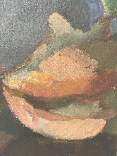 Nature morte aux fleurs et oranges 