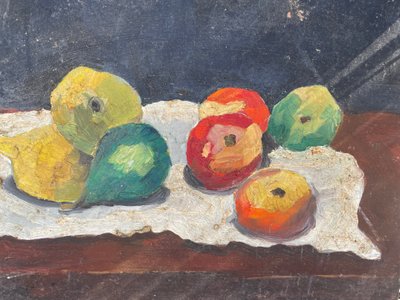 Lemons and fruit, Pont-Aven School