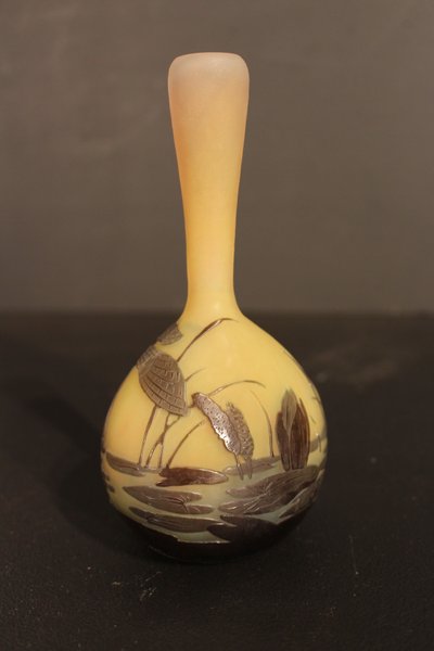 Vaso E. Gallé soliflore