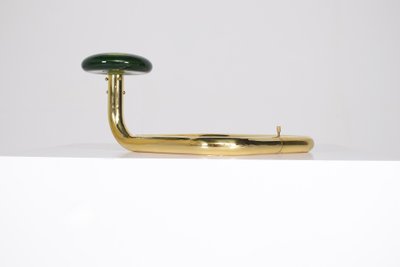Sommerso Mobile Lampe aus Messing – Murano