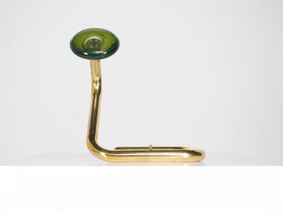 Sommerso Mobile Lampe aus Messing – Murano