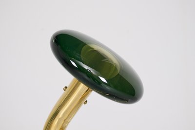 Sommerso Mobile Lampe aus Messing – Murano