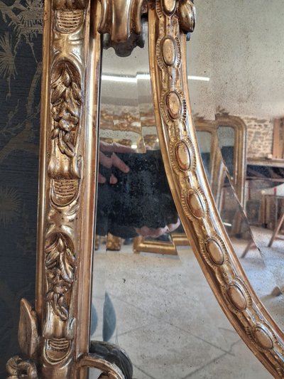 Specchio del XIX secolo con cornice 152 x 106