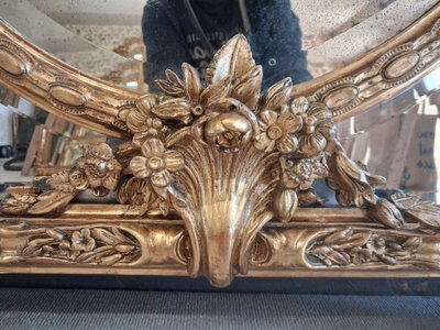 Specchio del XIX secolo con cornice 152 x 106