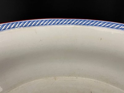 Grande fioriera ovale in terracotta inglese, fine XIX secolo