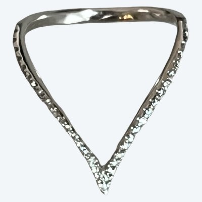 7288- DJULA ring White gold Diamonds