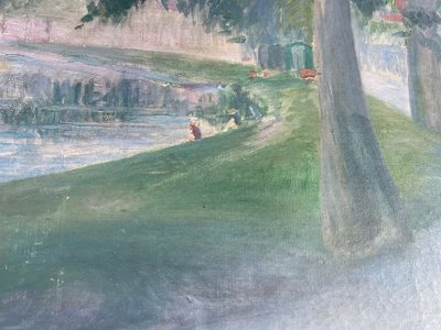 Henry Laurent's lakeside strollers