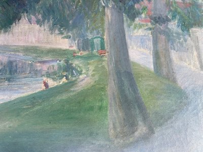 Henry Laurent's lakeside strollers