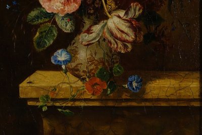 Bouquet of flowers in 18th century style