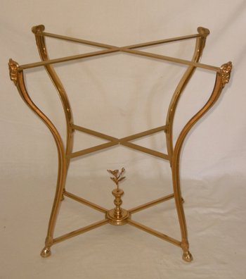 Guéridon En Bronze Doré