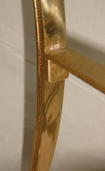 Guéridon En Bronze Doré