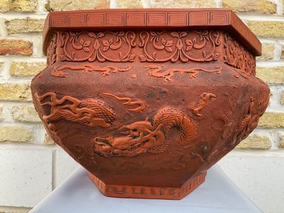 Vasque Yixing En Grès XIXe Siècle 