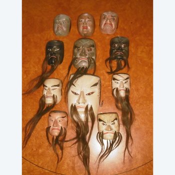 Noh masks