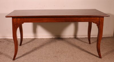 Louis XV Oak Table, Late 18th Century