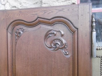 Coppia di porte d'epoca Luigi XV