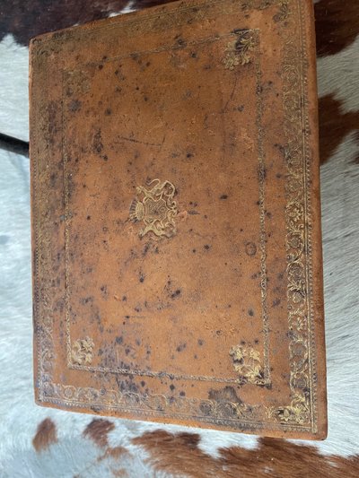 Coffret à bijoux XViII eme en cuir 