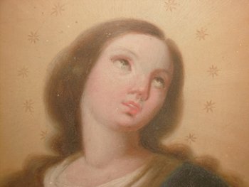 Tableau Vierge En Prière 