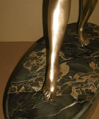 Art Deco Argento Bronzo