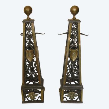 Pair Of Andiron