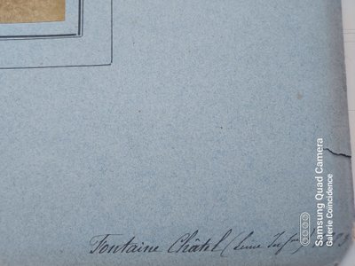 Fontaine Châtel 1883 Seine Inférieure 