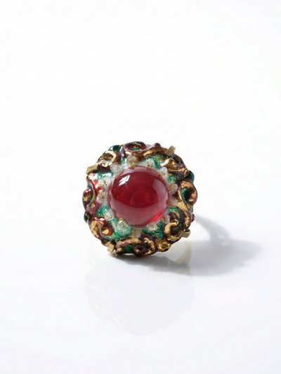 Ancienne Broche En émaux - Bon état, Collection (Réf. EB AC)
