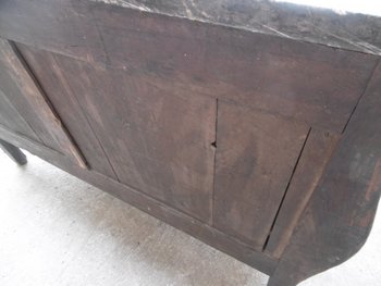 Commode tombeau époque Louis XV  XVIIIe siècle