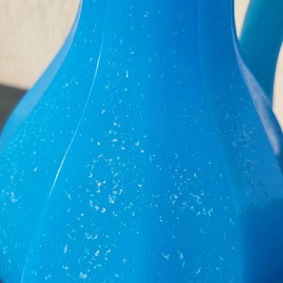 Blaue Glaspastenkanne, Mitte des 19. Jahrhunderts