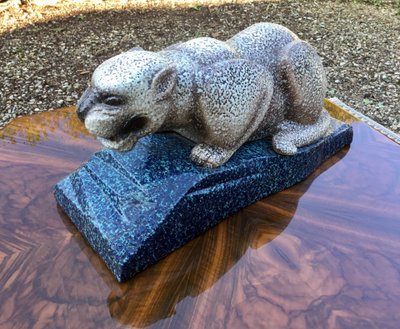 ceramic panther