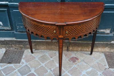 Console demi lune Angleterre XIX