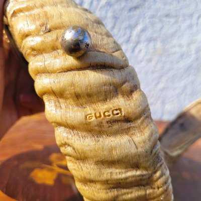 Maison Gucci, ensemble d'objets en corne, XXème siècle