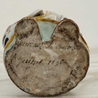 Arita-Porzellanpuppe, Japan, Ende des 19. Jahrhunderts