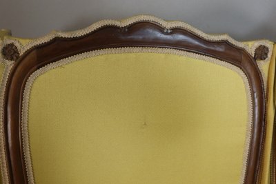 Late 18th century walnut screen