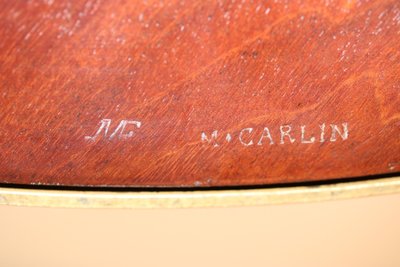 Mahagoni-Sideboard mit den Stempeln Martin Carlin und JME
