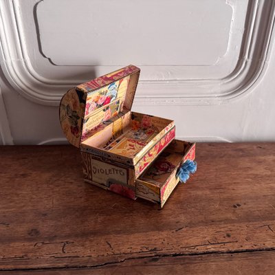 Werbebox 1900 Eau de Cologne Bouquet Superfeine Seife