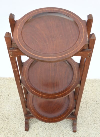 3 portes-assiettes bois