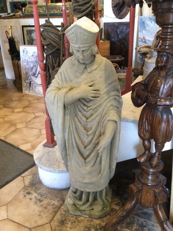 Saint Yves in limestone